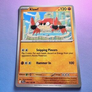 klawf (090/159) - uncommon — pokémon: journey together